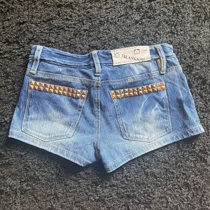Blank NYC Studded Jean Shorts